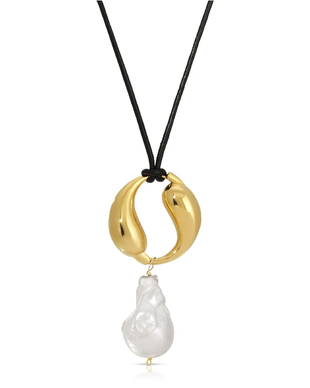 Limited-Stock Jewelry Clearance – Grab Your Favorites Now Spiral Drop Necklace