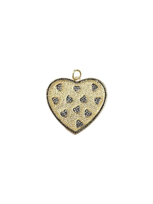 Special Offers On Handcrafted And Designer Jewelry Two Tone Heart Charm