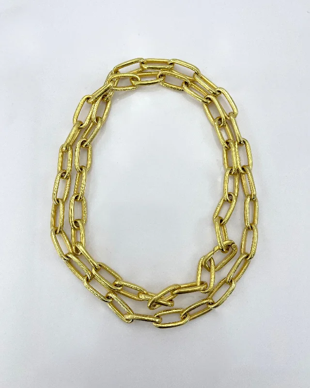 Exclusive Jewelry Sale – Grab Timeless Pieces Now Vaubel Designs Small Oval Link Chain Necklace