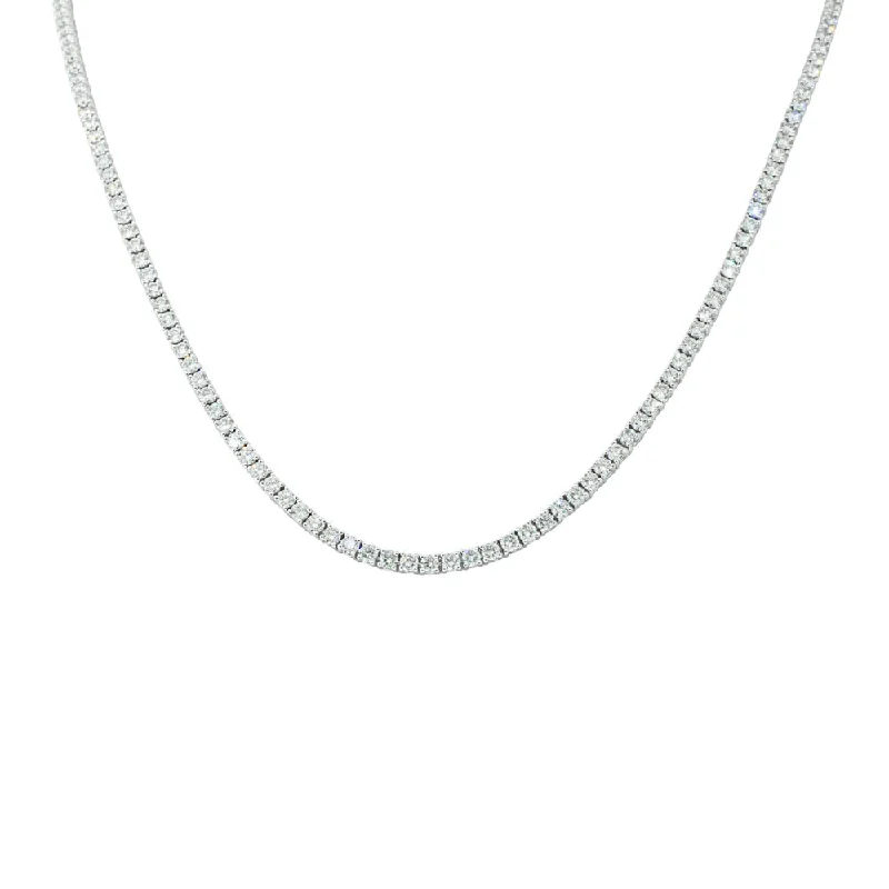 Limited-Time Jewelry Discounts – Shine Without The Splurge 18ct White Gold 8.43ct Diamond Panorama Necklace