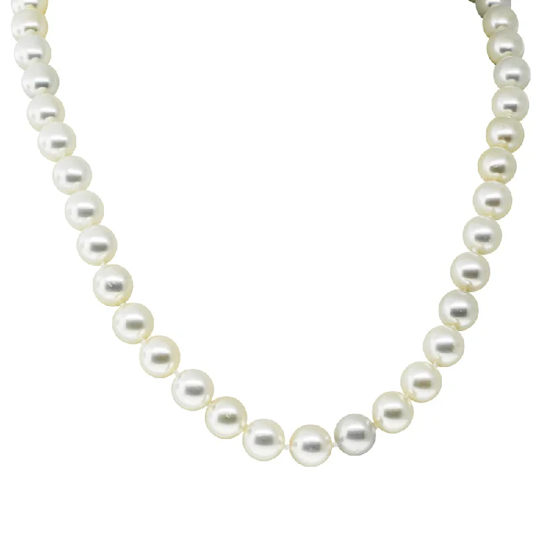 Luxury Meets Affordability – Jewelry Sale Live Now 18ct Yellow Gold Akoya Pearl Strand
