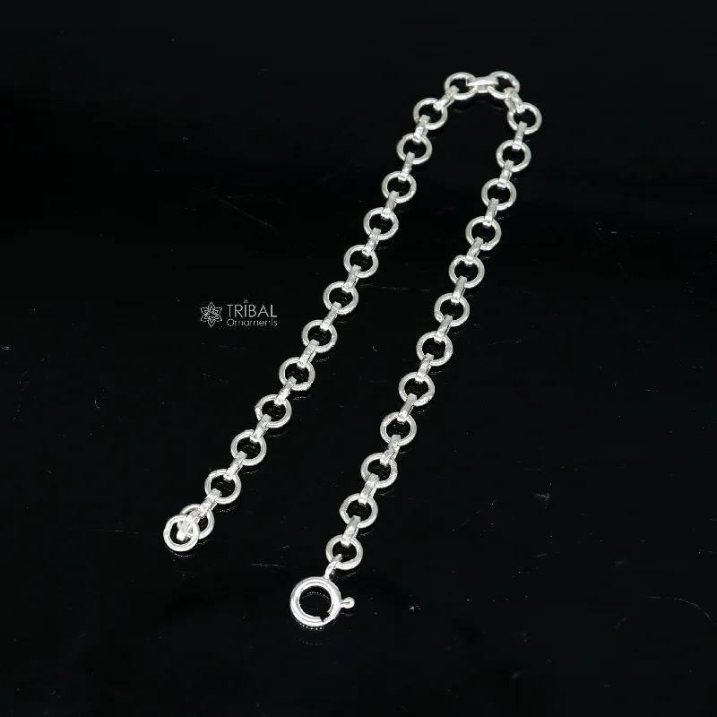 Holiday Jewelry Sale – Perfect Gifts At Great Prices 2" to 30" 925 sterling silver multipurpose 5mm extended links or jump ring for increasing length of jewelry,or use directly as jewelry ch565 Holiday Jewelry Sale – Perfect Gifts At Great Prices 2" to 30" 925 sterling silver multipurpose 5mm extended links or jump ring for increasing length of jewelry,or use directly as jewelry ch565