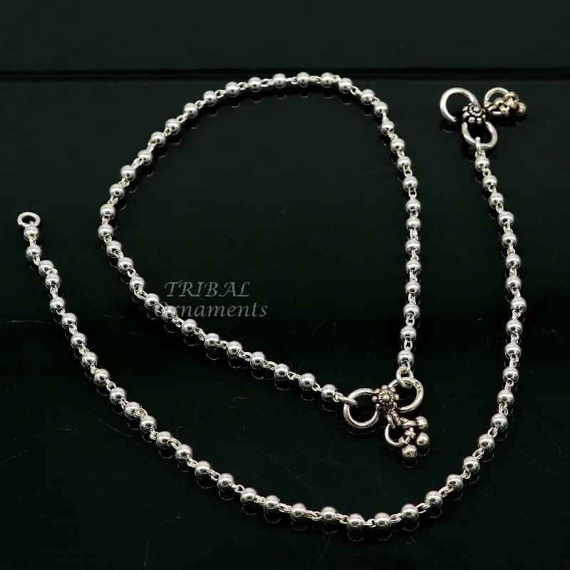 Exclusive Online Discounts On Stylish Jewelry 4mm 9"to 12" 925 sterling silver beaded/ball chain anklet bracelet amazing light weight delicate anklets belly dance silver jewelry ank538 Exclusive Online Discounts On Stylish Jewelry 4mm 9"to 12" 925 sterling silver beaded/ball chain anklet bracelet amazing light weight delicate anklets belly dance silver jewelry ank538
