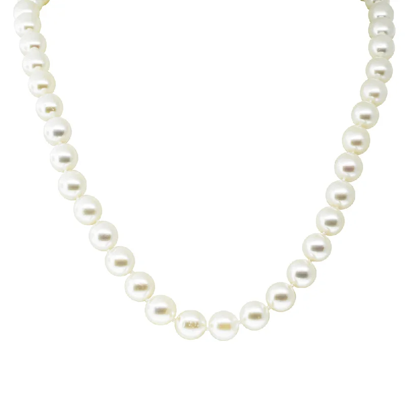 Unbeatable Offers On Luxury And Everyday Jewelry 9ct White Gold Cultured Pearl Strand