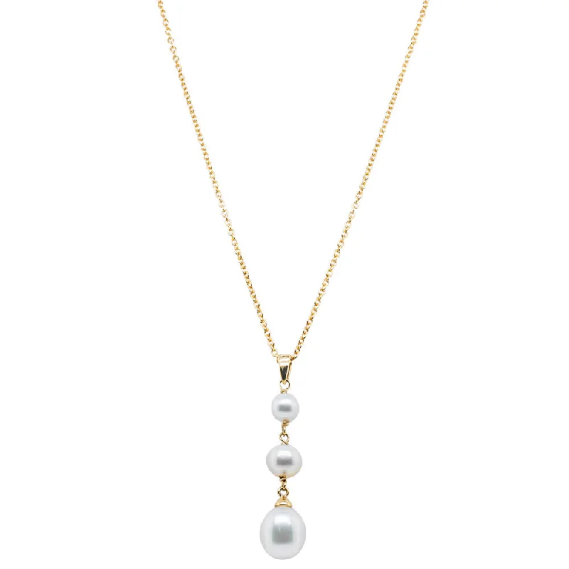 Exclusive Jewelry Sale – Grab Timeless Pieces Now 9ct Yellow Gold Freshwater Pearl Rosalind Necklace