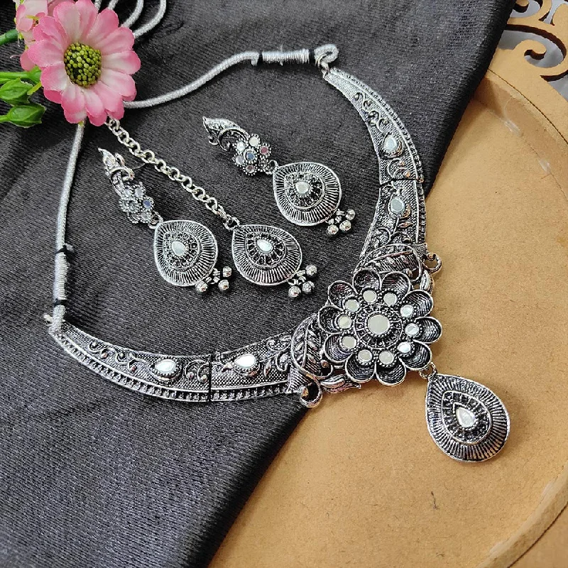 Jewelry Sale – Exclusive Styles At Lower Prices Bhavi Jewels Oxidised  Plated Necklace Set