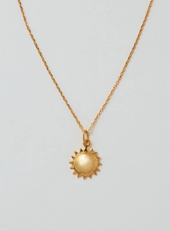 Best Jewelry Deals – Premium Quality At Exclusive Discounts Mini Sun 14K Gold Plated Necklace