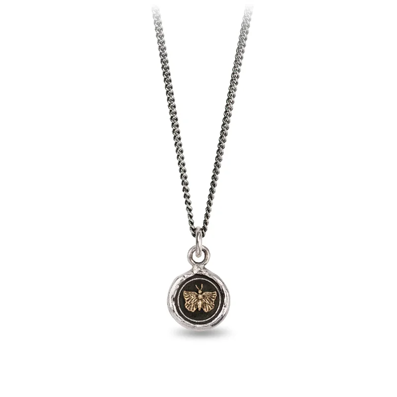 Last Chance To Shop High-End Jewelry At Markdown Prices Butterfly 14k Gold On Silver Talisman