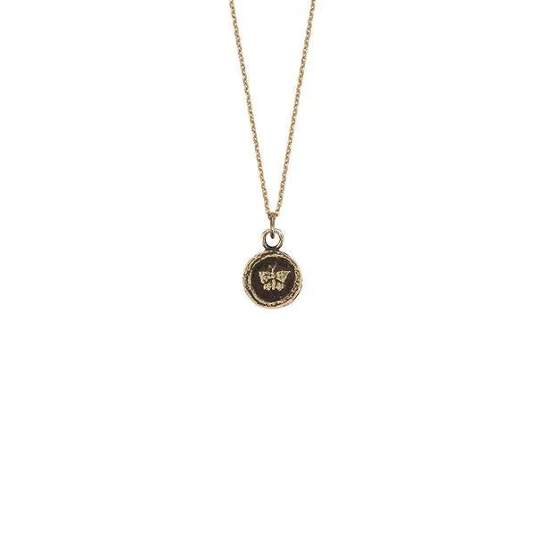 Discounted Jewelry For A Glamorous Look Butterfly 14k Gold Talisman