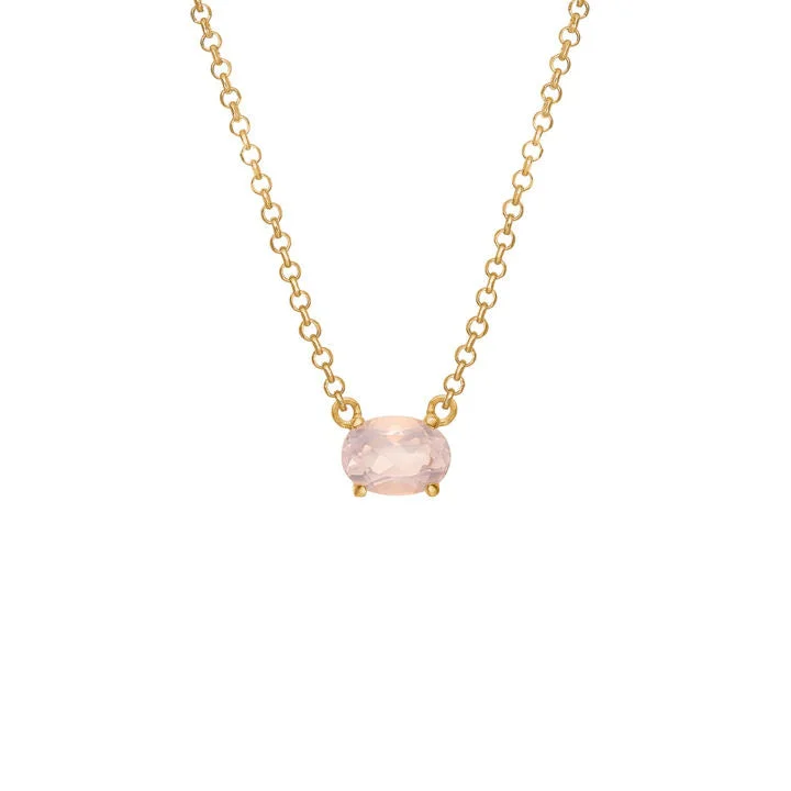 Luxury Jewelry Sale – Sparkle For Less Chain 18K Gold Plated Necklace w. Quartz