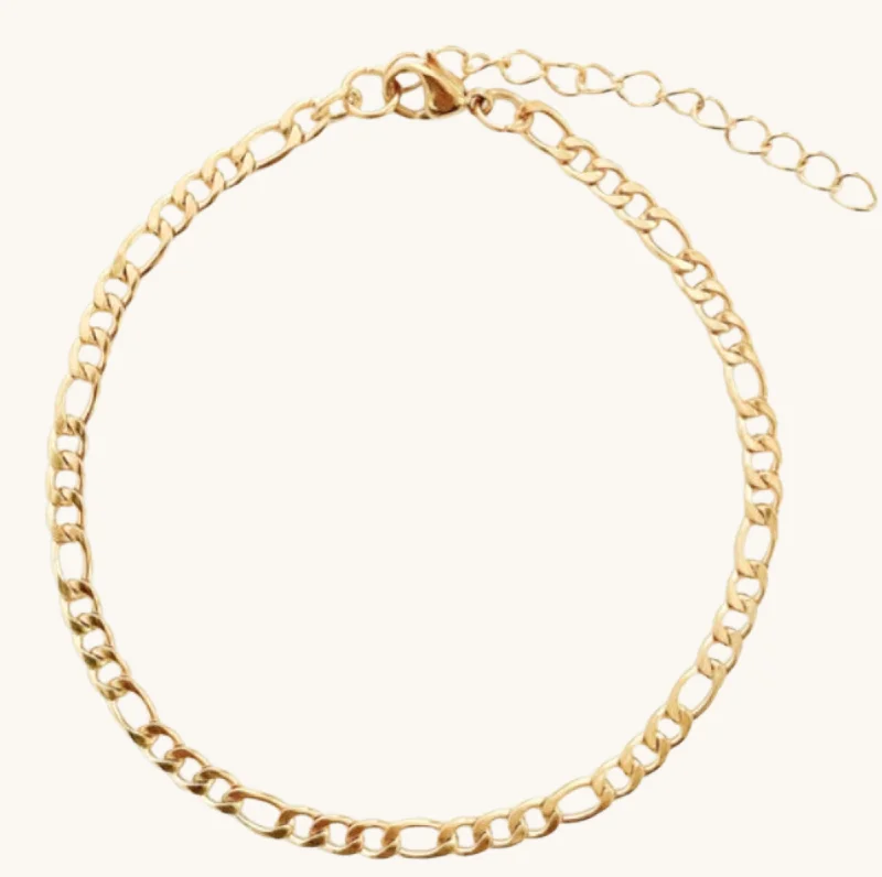 Must-Have Jewelry At Unbelievable Discounts Classic Figaro Anklet
