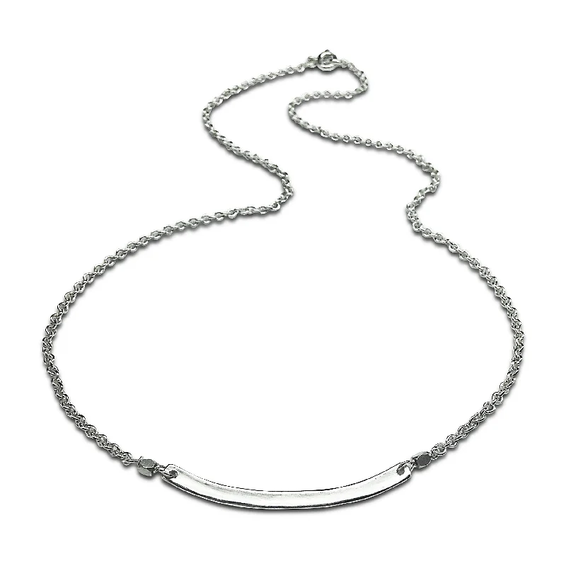 Holiday Jewelry Sale – Perfect Gifts At The Best Prices Curved Bar Necklace