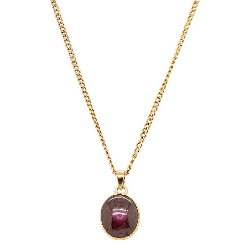 Discounted Jewelry For A Glamorous Look Deja Vu 13ct Yellow Gold Star Corundum Pendant