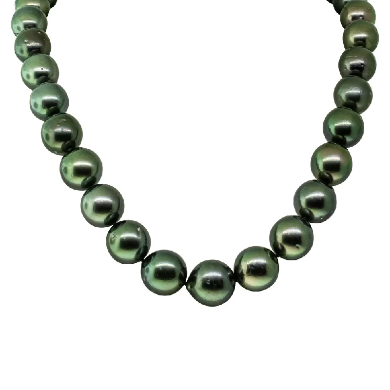 Affordable Gold-Plated Jewelry For Modern Fashion Deja Vu 18ct Yellow Gold Tahitian Pearl Necklace