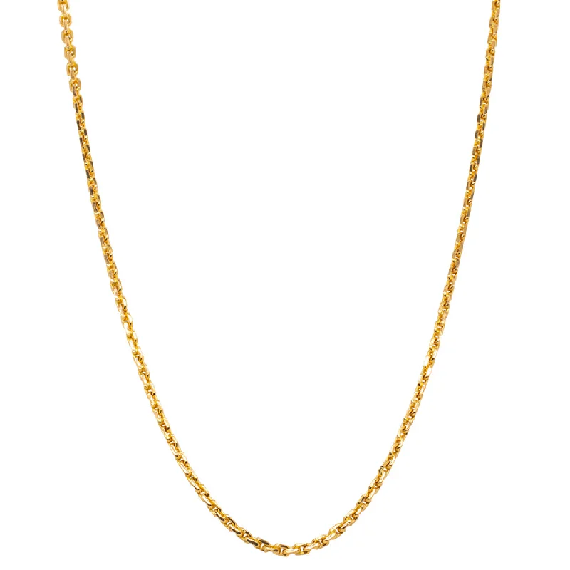 Unique Jewelry Designs Now At Discounted Rates Deja Vu 22ct Yellow Gold Chain