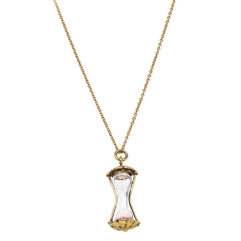 Breathtaking Jewelry At Limited-Time Savings Deja Vu 9ct Yellow Gold Hourglass Necklace