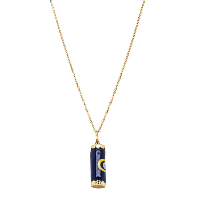 Timeless Elegance Now At Special Discounts Deja Vu 9ct Yellow Gold Lantern Necklace