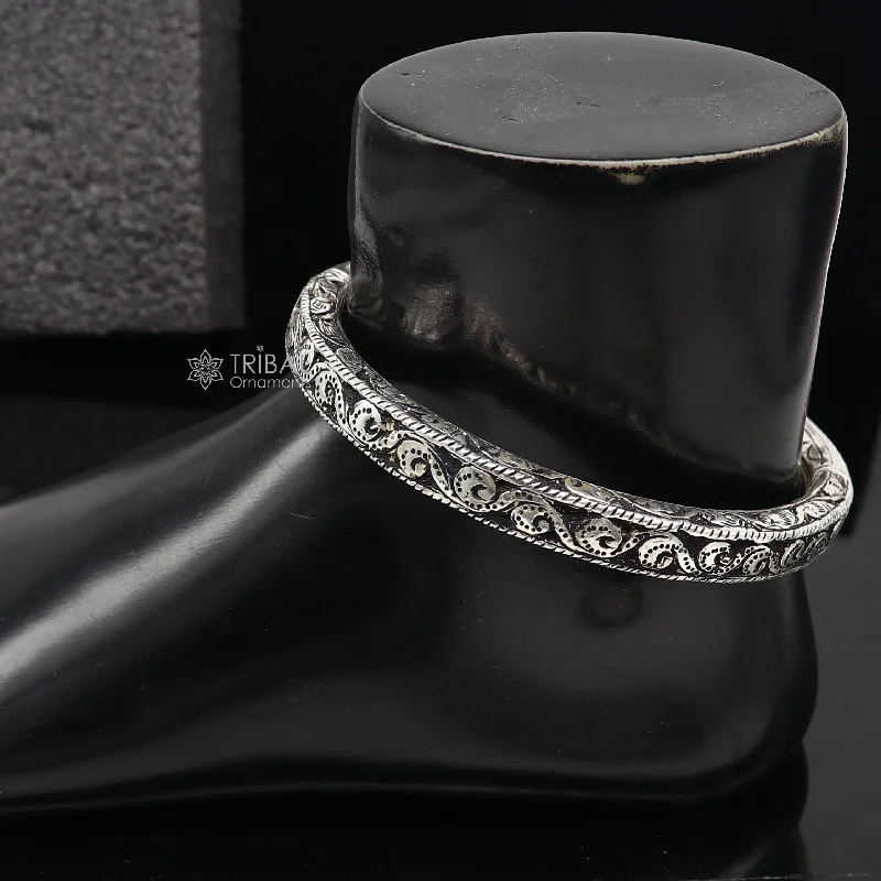 Exclusive Jewelry Bundles At Discounted Rates Exclusive trendy stylish 925 sterling silver Vintage design handmade gorgeous foot kada ankle bracelet tribal ethnic silver jewelry nsfk101 Exclusive Jewelry Bundles At Discounted Rates Exclusive trendy stylish 925 sterling silver Vintage design handmade gorgeous foot kada ankle bracelet tribal ethnic silver jewelry nsfk101
