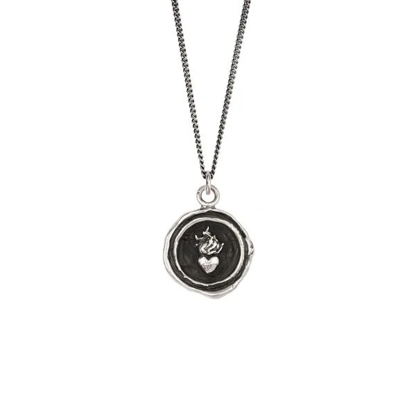 Elegant Jewelry, Affordable Luxury – Shop Now Flaming Heart Talisman