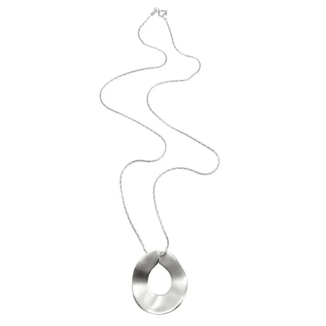 Huge Savings On Timeless Jewelry Collections Floating Twisted Disc on Chain