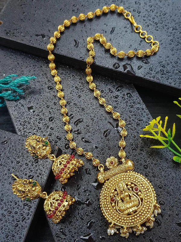 Dazzling Deals On Necklaces, Bracelets, And More Gold Plated Classic Reversible Necklace Set