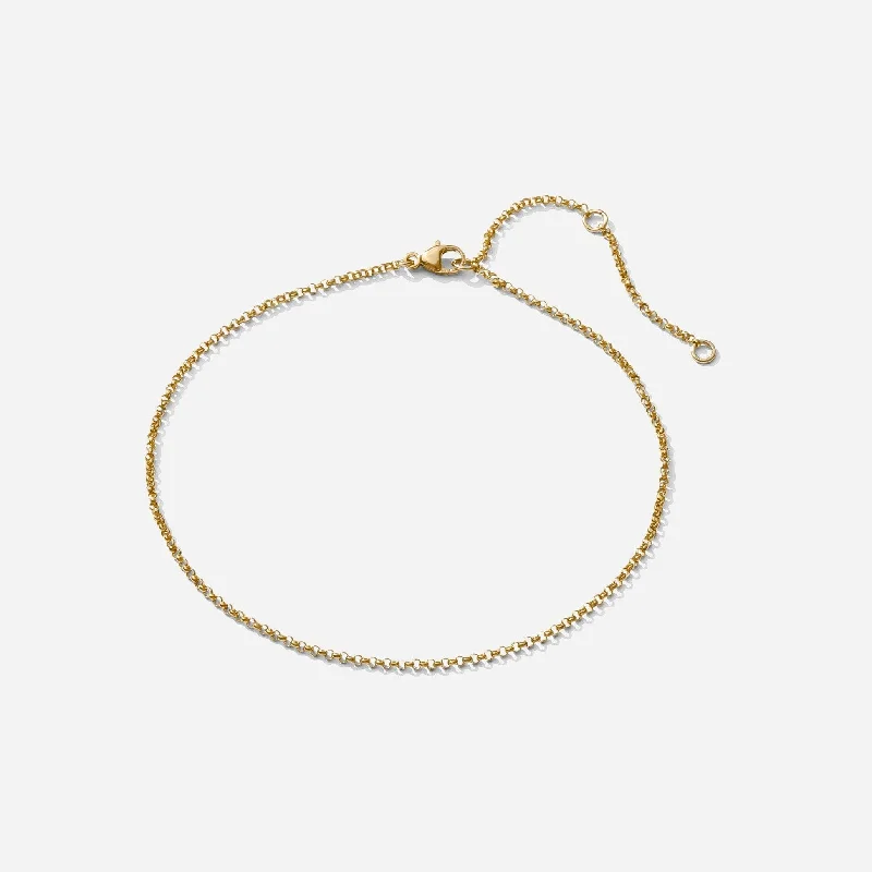 Accessorize For Less – Luxury Jewelry At Affordable Prices Gold Rolo Anklet
