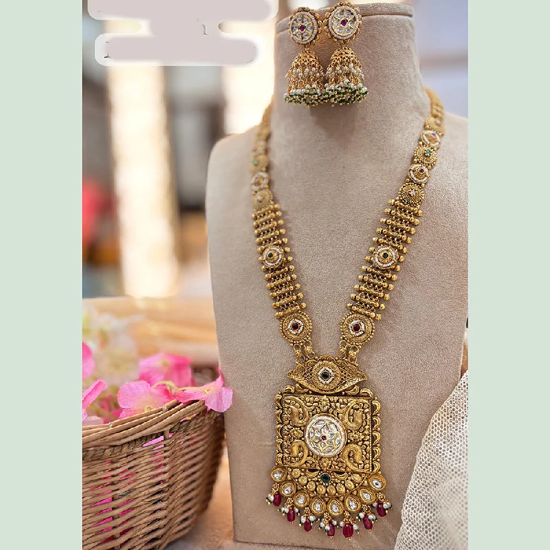 Luxury Jewelry Now At Special Promotional Rates Jewel Addiction Copper Gold Pota Stone Long Necklace Set