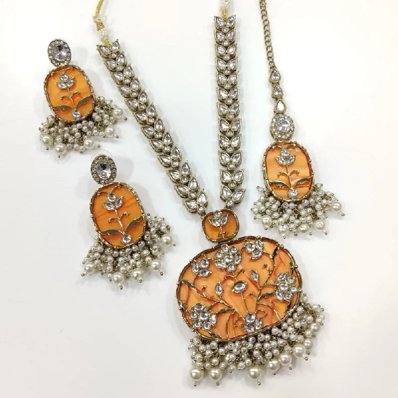 Timeless Beauty, Unbeatable Deals – Jewelry Sale On Kavita Art Gold Plated Kundan Stone Necklace Set