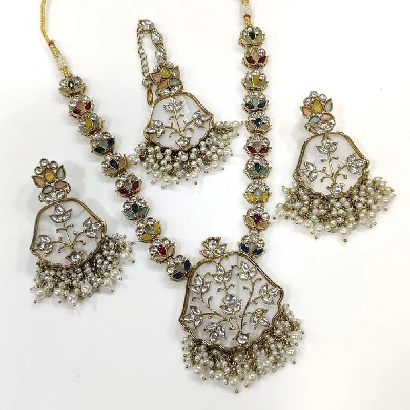 Best Jewelry Deals – Shop Premium Pieces At Great Prices Kavita Art Gold Plated Kundan Stone Necklace Set