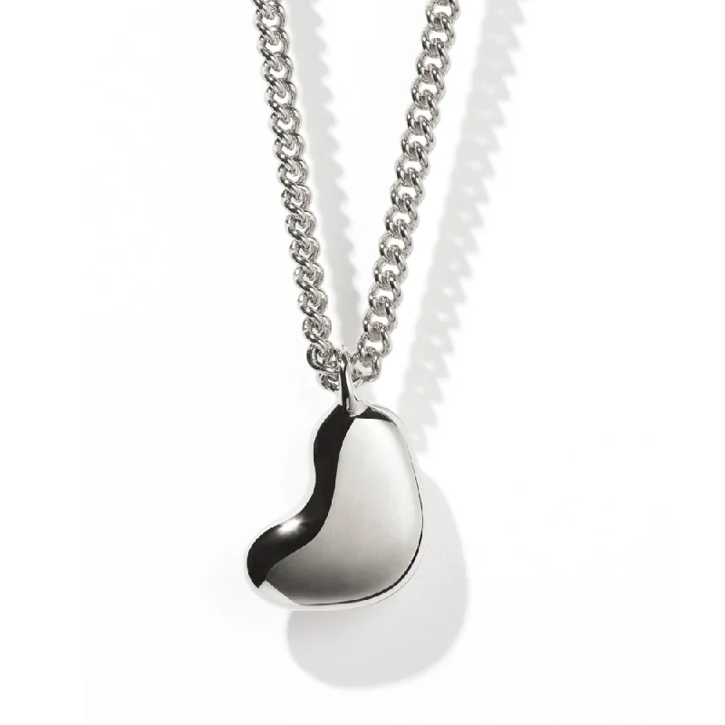 Best Jewelry Sale – Shop Exclusive Designs Now Meadowlark Lava Heart Necklace Small - Sterling Silver