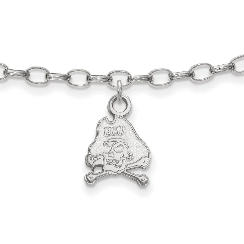 Exclusive Gemstone Jewelry Markdowns – Shop Now Sterling Silver East Carolina University Anklet, 9 Inch Exclusive Gemstone Jewelry Markdowns – Shop Now Sterling Silver East Carolina University Anklet, 9 Inch