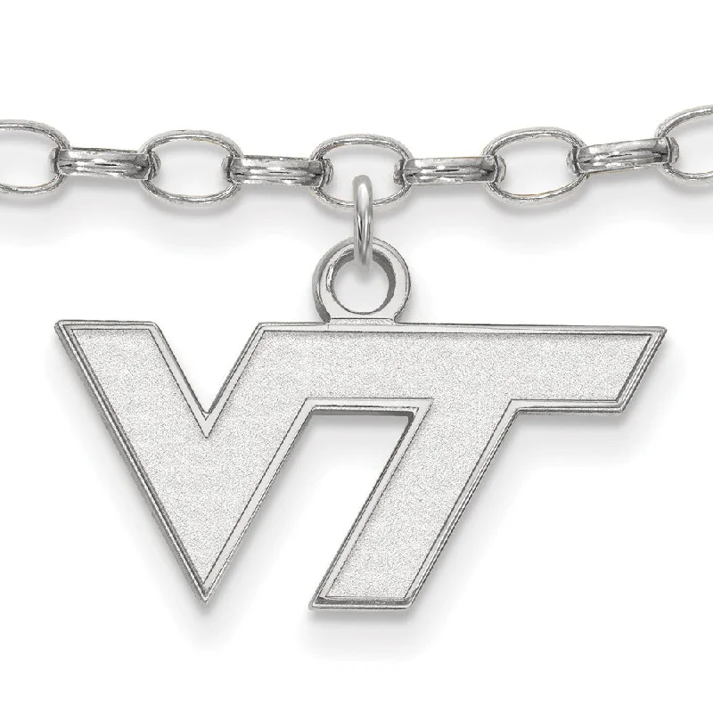 Unlock Unbeatable Jewelry Deals Before They’Re Gone Sterling Silver Virginia Tech Anklet, 9 Inch Unlock Unbeatable Jewelry Deals Before They’Re Gone Sterling Silver Virginia Tech Anklet, 9 Inch