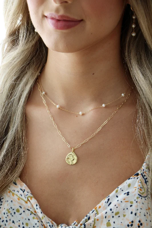 Jewelry Flash Sale – Stylish Designs At Unbeatable Rates oceana necklace { gold }