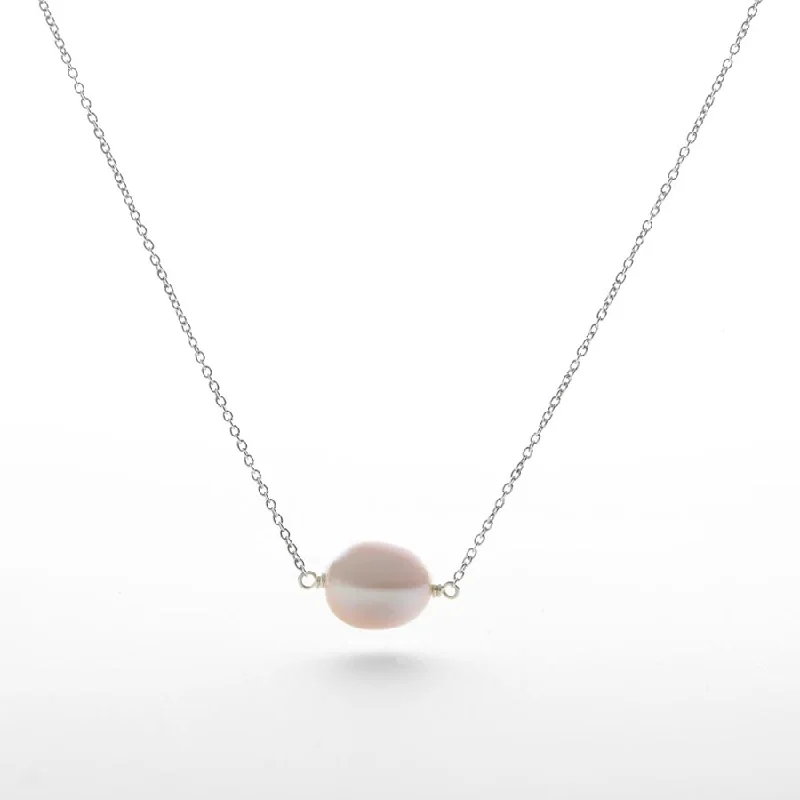 Sparkle For Less – Shop Our Limited-Time Jewelry Deals Oval Pink Pearl Necklace