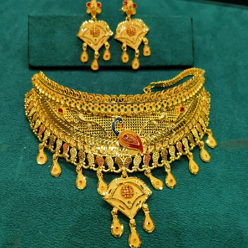 Flash Sale On Stunning Jewelry – Limited Stock Available Pari Art Jewellery Forming Choker Necklace Set Flash Sale On Stunning Jewelry – Limited Stock Available Pari Art Jewellery Forming Choker Necklace Set