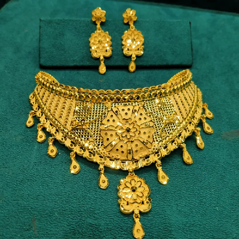 Shine Bright With Our Special Jewelry Promotions Pari Art Jewellery Forming Choker Necklace Set Shine Bright With Our Special Jewelry Promotions Pari Art Jewellery Forming Choker Necklace Set