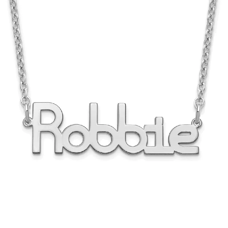 Make Every Moment Shine – Jewelry Discounts Available Personalized Polished Classic Name Necklace