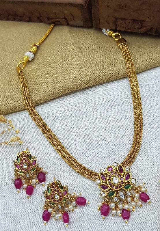 Premium Diamond Jewelry At Once-In-A-Lifetime Discounts Premium Sayara Collection Elegant Kemp Necklace Set