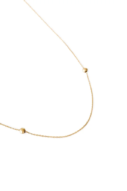 Personalized Jewelry Sale – Meaningful Gifts At Great Prices Mini Spheres 18K Gold Necklace