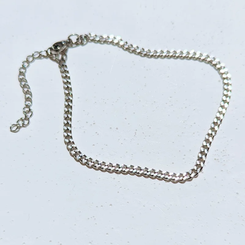 Don't Miss Out On Bestselling Jewelry At Special Prices Silver Cuban Link Anklet
