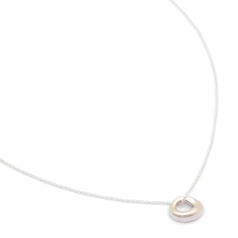 Breathtaking Jewelry, Breathtaking Prices Skinny Luck Silver Necklace