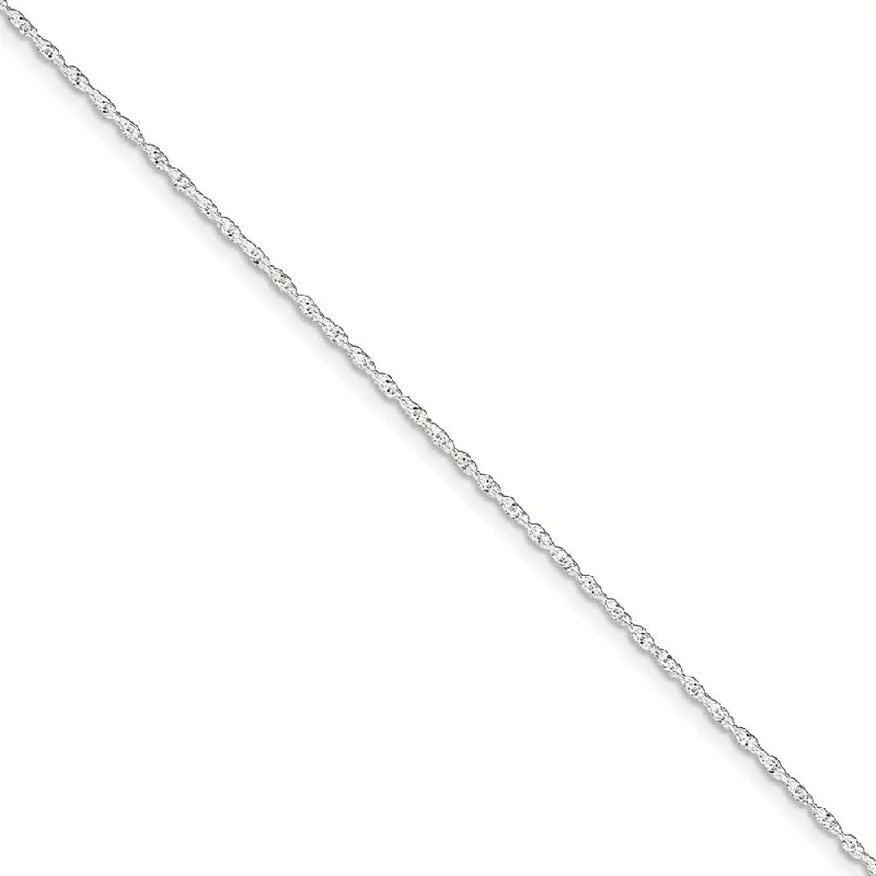 Unmissable Jewelry Clearance – Final Reductions Sterling Silver 1.3mm Singapore Chain Anklet, 9 Inch Unmissable Jewelry Clearance – Final Reductions Sterling Silver 1.3mm Singapore Chain Anklet, 9 Inch