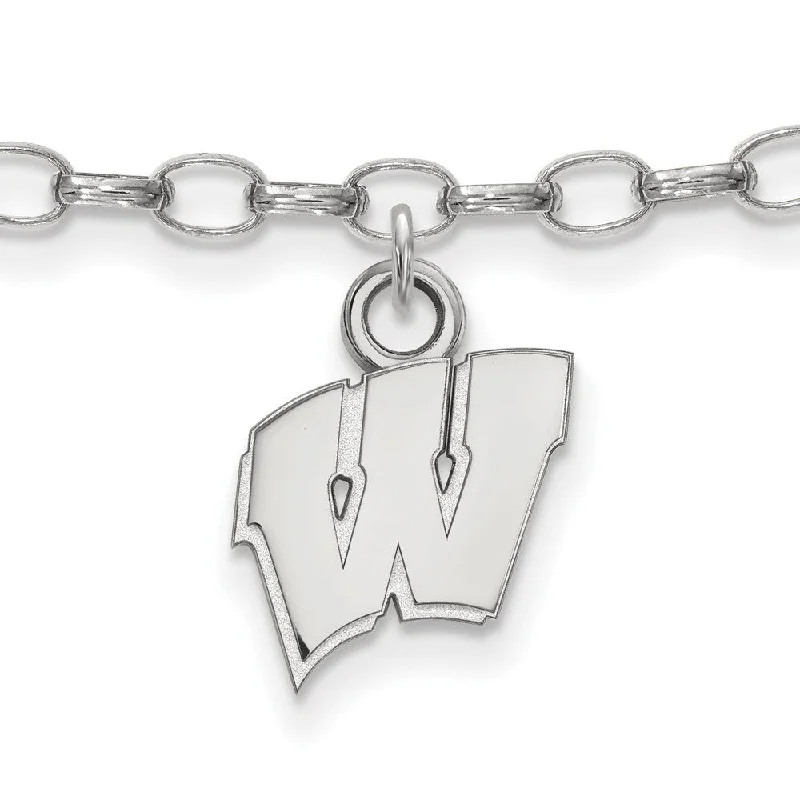 Best Jewelry Sale Prices – Limited-Time Offer Sterling Silver University of Wisconsin Anklet, 9 Inch Best Jewelry Sale Prices – Limited-Time Offer Sterling Silver University of Wisconsin Anklet, 9 Inch