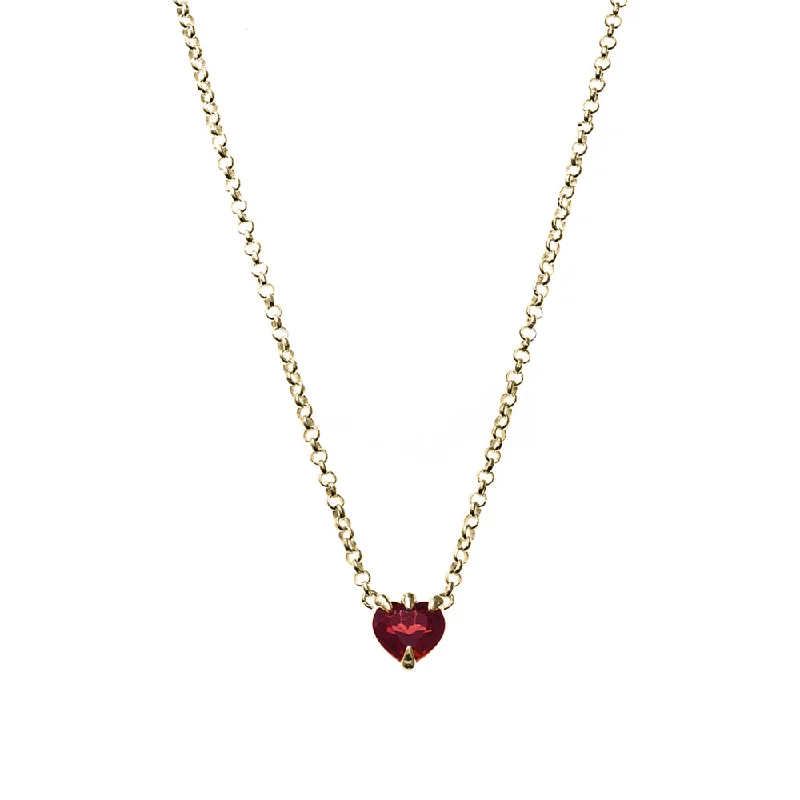 The Perfect Jewelry Piece At The Perfect Price Stolen Girlfriends Club Talon Necklace - Gold Plated & Garnet