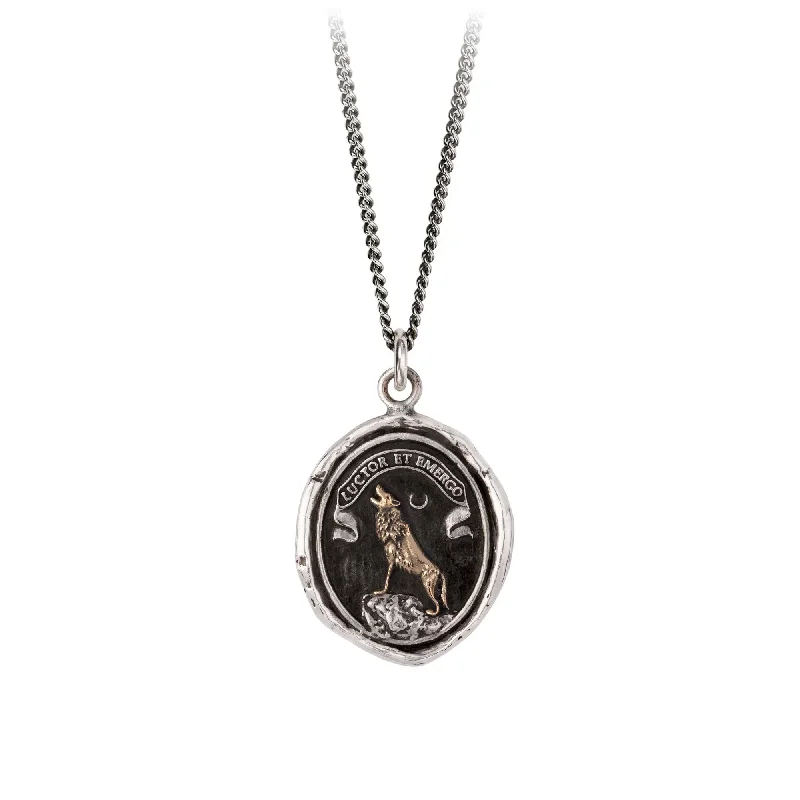 Unmissable Jewelry Clearance – Final Reductions Struggle And Emerge 14k Gold On Silver Talisman