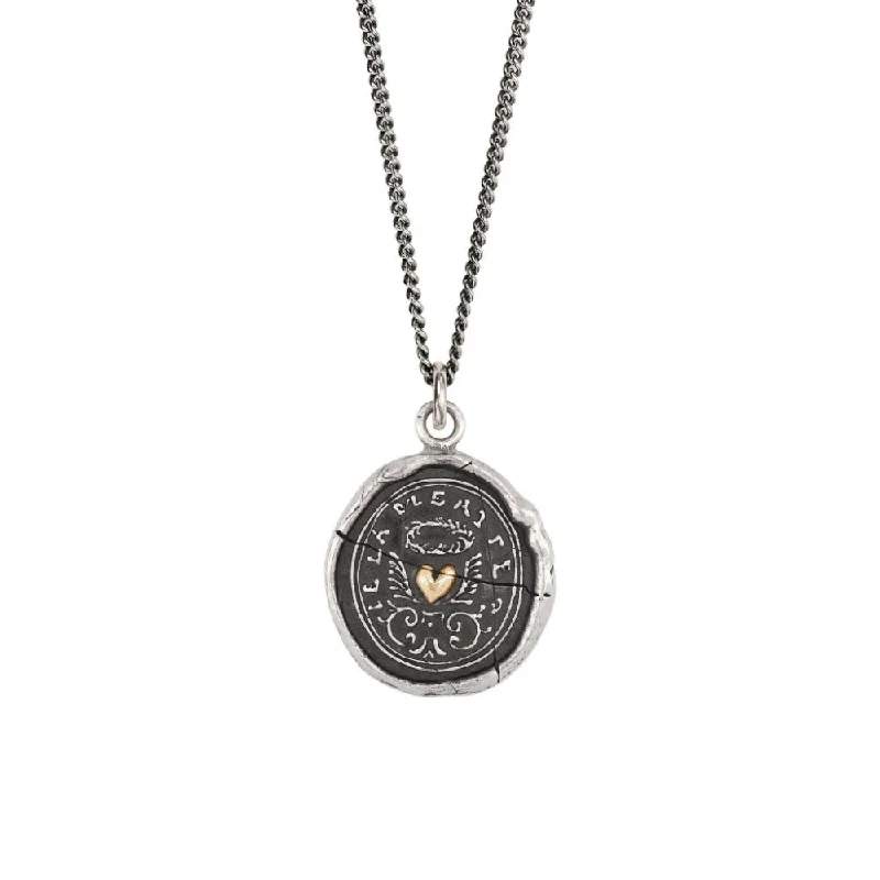 Limited-Time Offer On Elegant Jewelry Pieces True Self 14k Gold on Silver Talisman