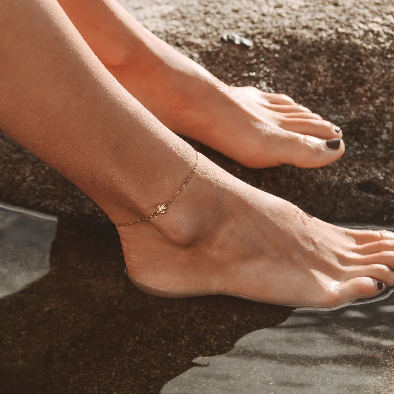 Versatile Layering Jewelry For Effortless Chic Turtle Anklet