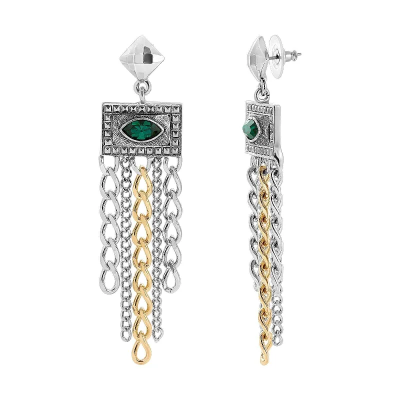 Best-Selling Jewelry Styles Now At Exclusive Discounts 1928 Jewelry Deco Emerald Green Stone Chandelier Post Drop Earrings