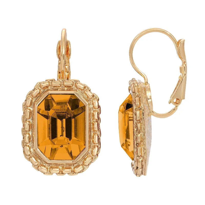 Unique Jewelry Designs Now At Discounted Rates 1928 Jewelry Royale Austrian Crystal Lever Back Earrings