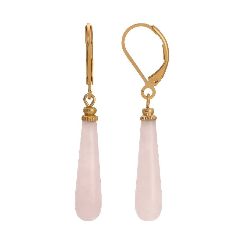 Affordable Luxury Jewelry – Style At A Great Price 1928 Jewelry Teardrop Gemstone Drop Earrings